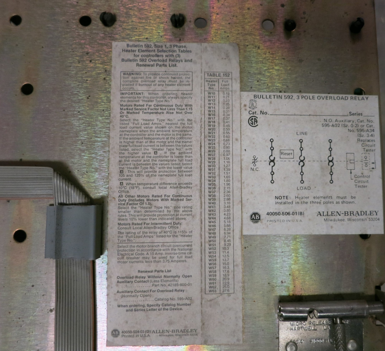 Allen Bradley 1334-COB 5 HP AC VS Drive 460V 6 kVA 7.5A 1334-C0B VFD (GA0742-2)