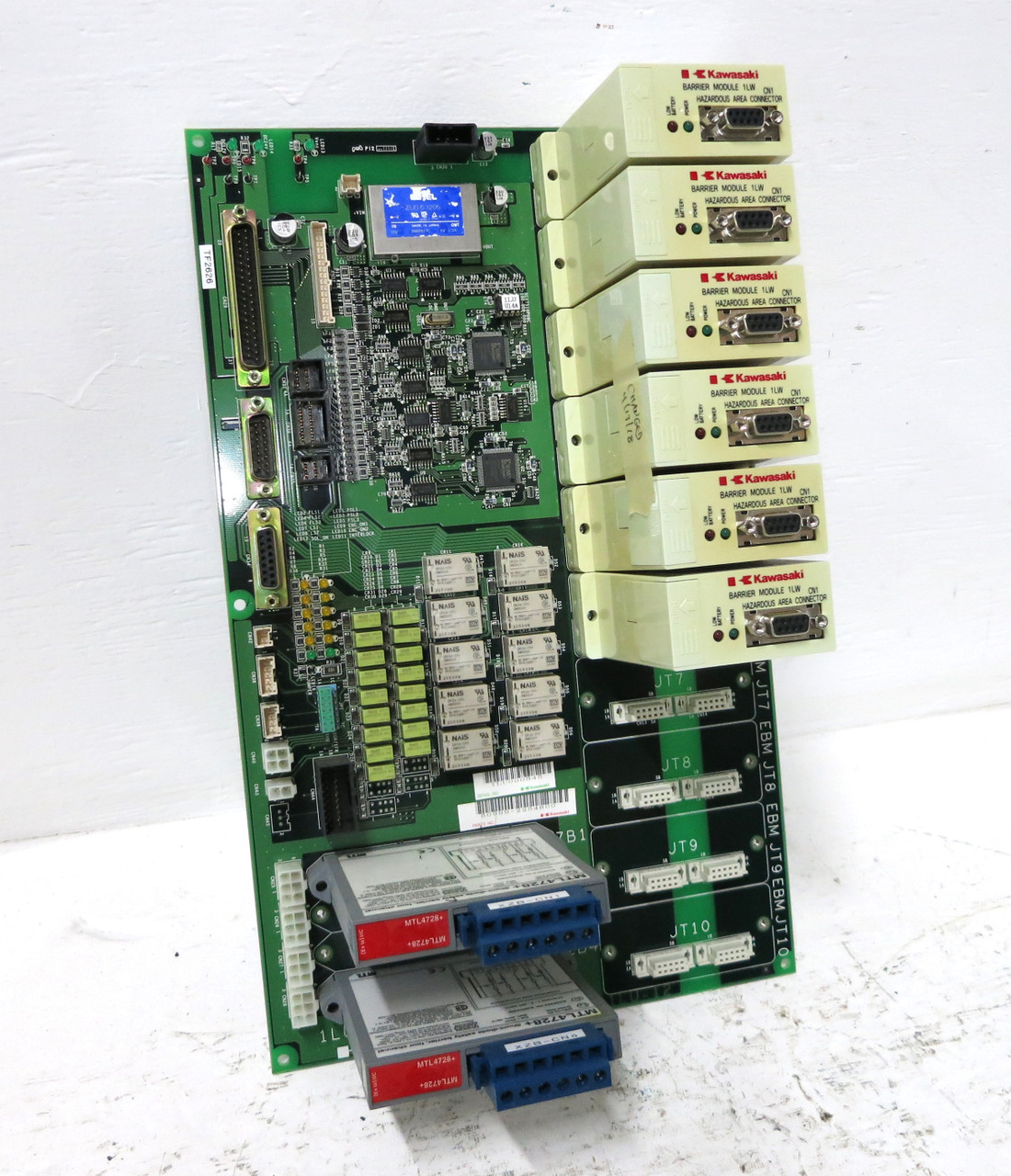 Kawasaki 50999-2254R00 1LU-52 Servo Amplifier Robotic Drive Unit Control Board (DW3676-10)