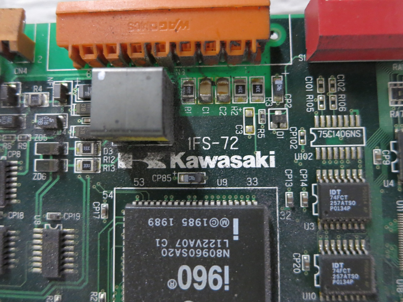 Kawasaki 50999-1701R10 1FS-72 Servo Amplifier Robotic Drive Unit Control Board (DW3682-9)