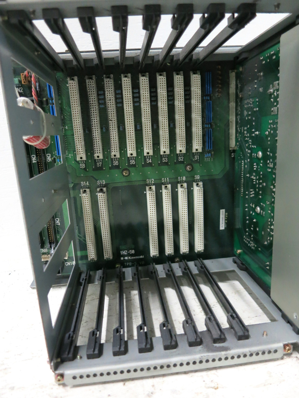 Kawasaki S82W-619 50630-1050 Power Supply 50999-2223 PLC Rack Robotic Servo 1HZ (DW3685-9)