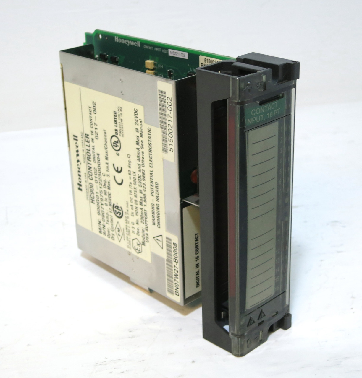Image of Honeywell 900G01-0102 HC900 Digital Input 16 Contact PLC Module DI 51500217-002