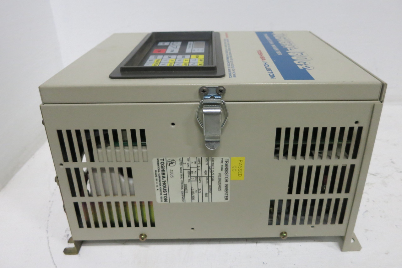 Toshiba VT130G2U4025 2 HP Transistor Inverter VS AC Drive 460V 2.5 kVA 3.5 Amp (GA0764-1)