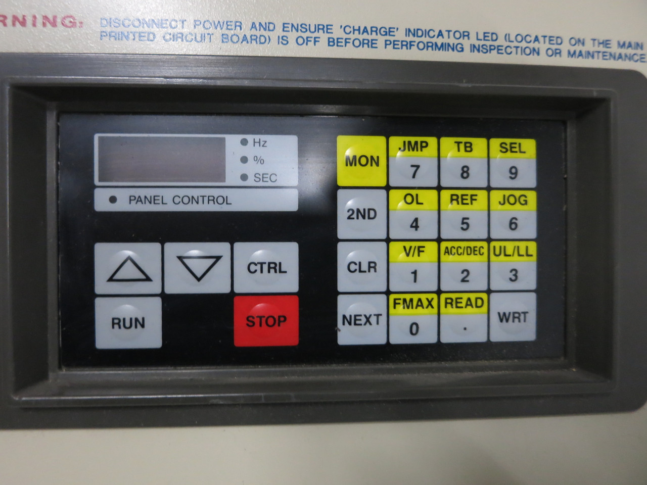 Toshiba VT130G2U4025 2 HP Transistor Inverter VS AC Drive 460V 2.5 kVA 3.5 Amp (GA0764-1)