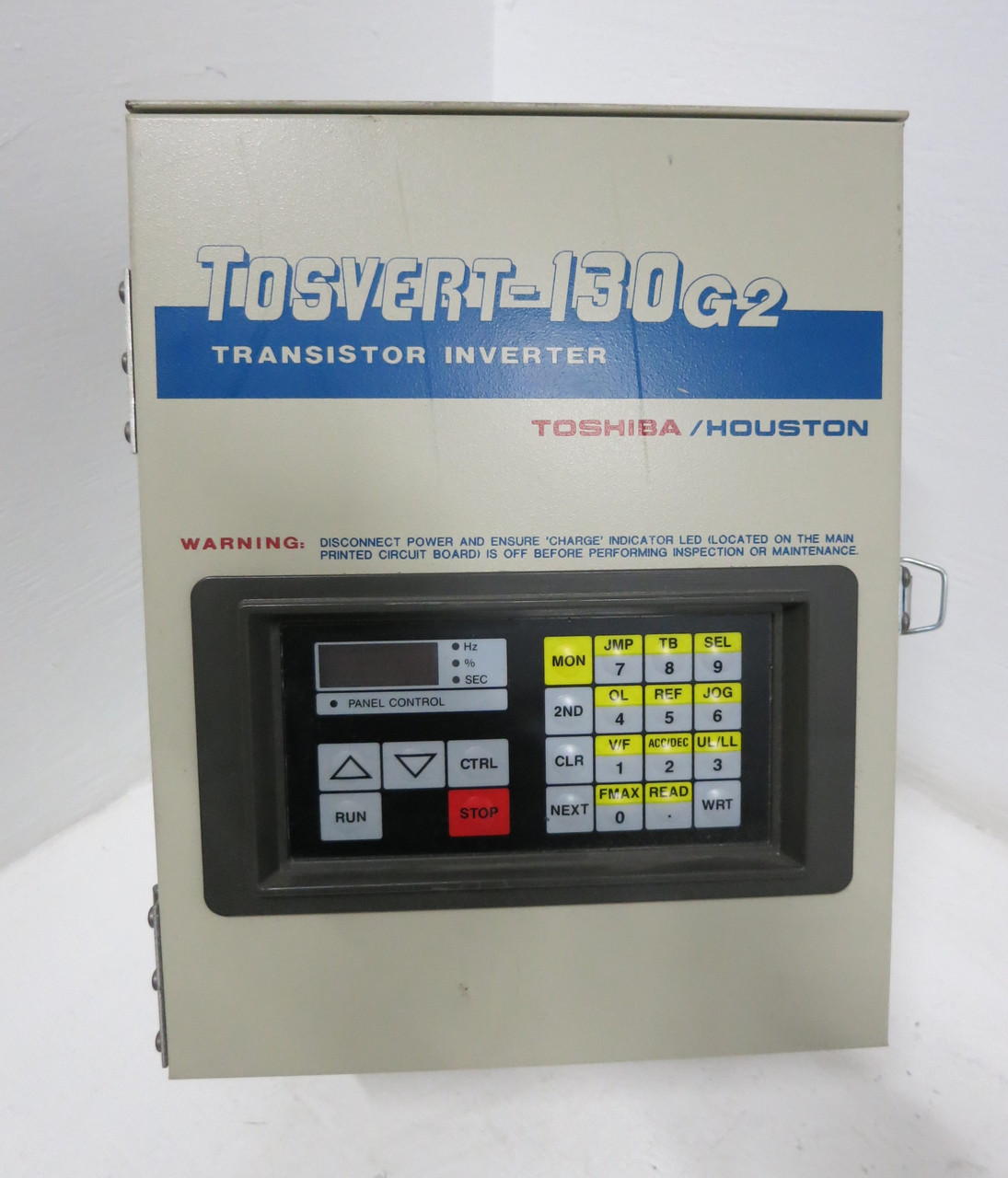 Toshiba VT130G2U4025 2 HP Transistor Inverter VS AC Drive 460V 2.5 kVA 3.5 Amp (GA0764-1)