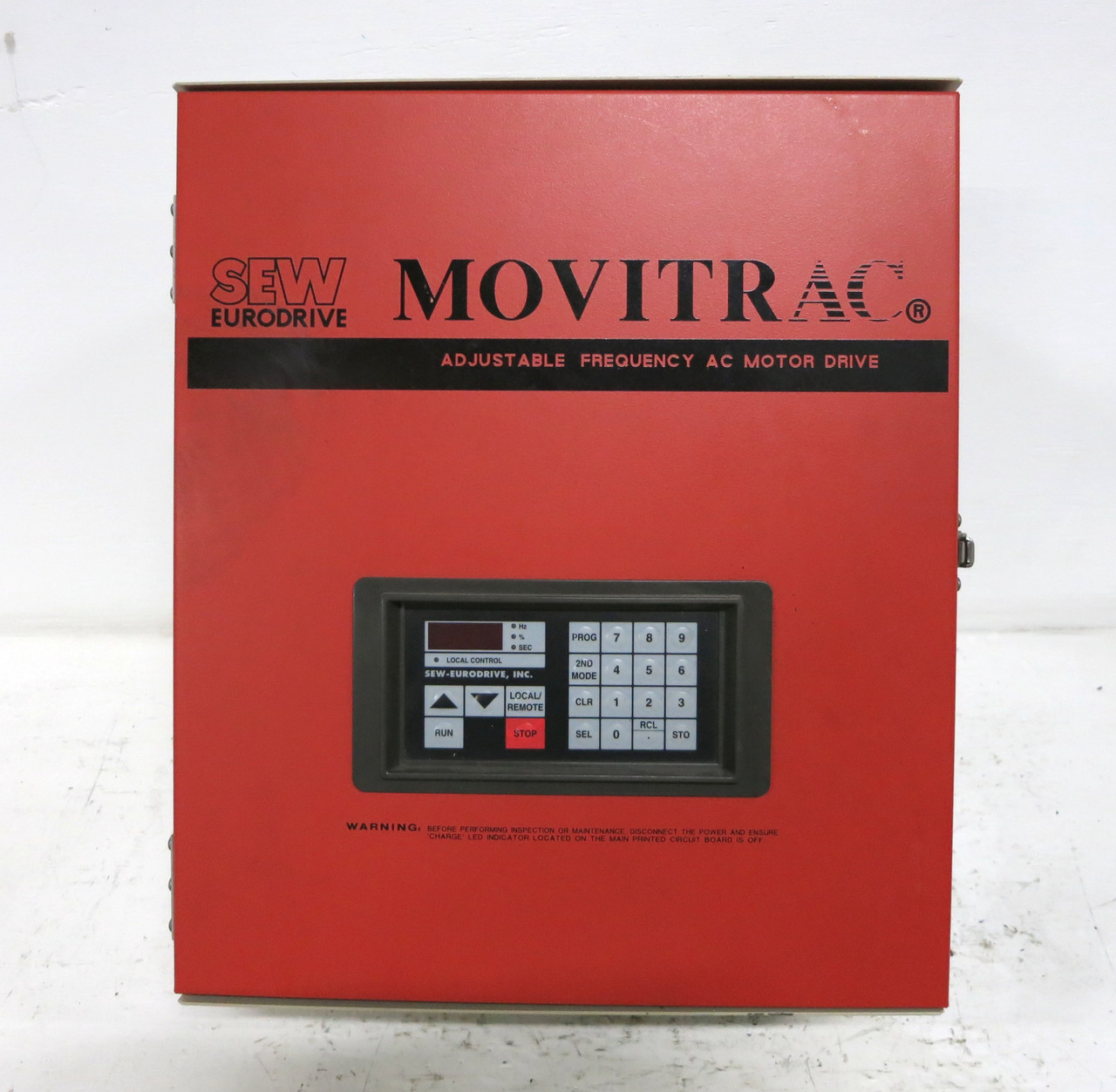 Sew Eurodrive B4611.0 10 HP MovitrAC AC VS Motor Drive 460V Transistor Inverter (DW3698-1)