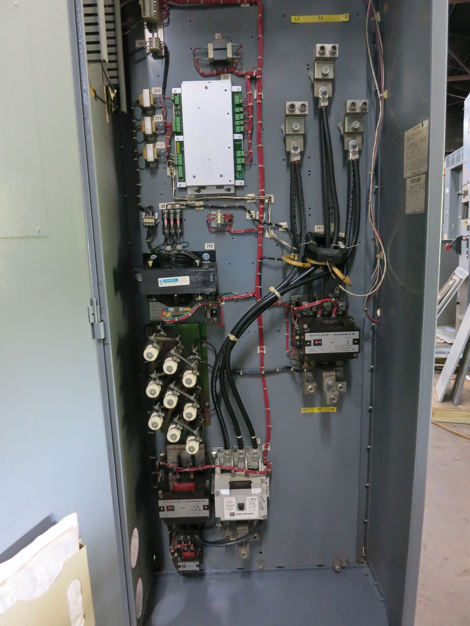 Trane Centravac 575V 329 RLA WYE-DELTA Chiller Starter CVSF Motor Controller (DW3706-1)