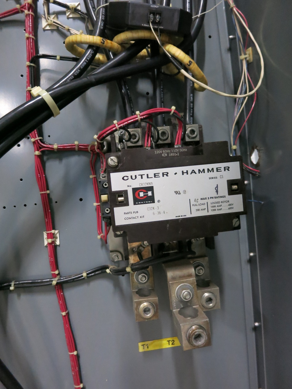 Trane Centravac 575V 329 RLA WYE-DELTA Chiller Starter CVSF Motor Controller (DW3706-1)