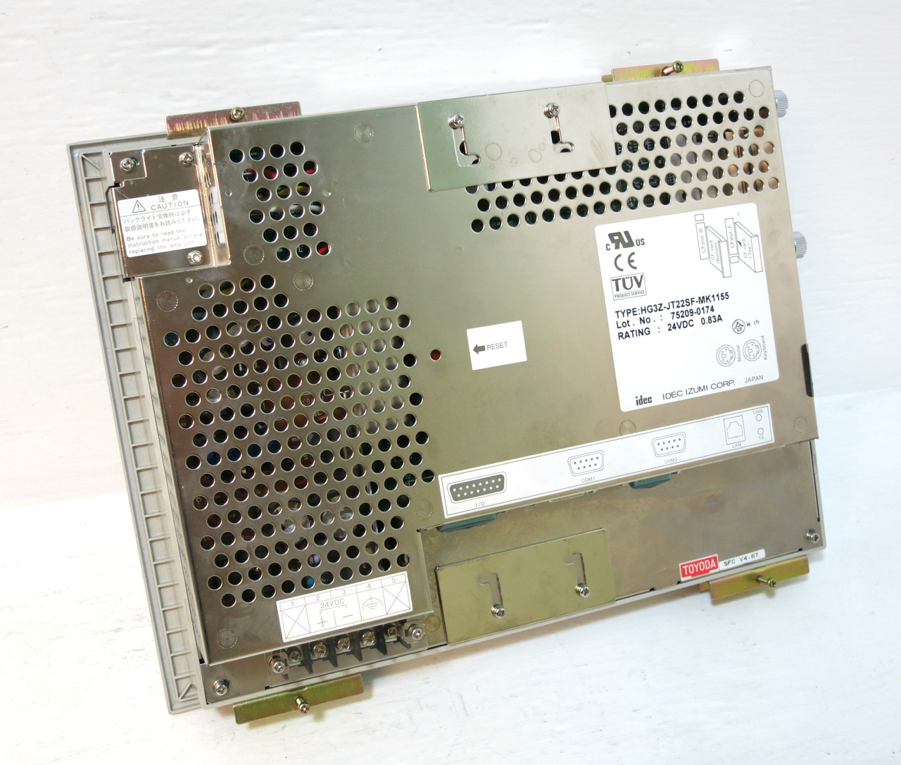 IDEC IZUMI HG3Z-JT22SF-MK1155 HMI Touch Panel Display Toyoda DM-10WZ PLC (DW3732-1)