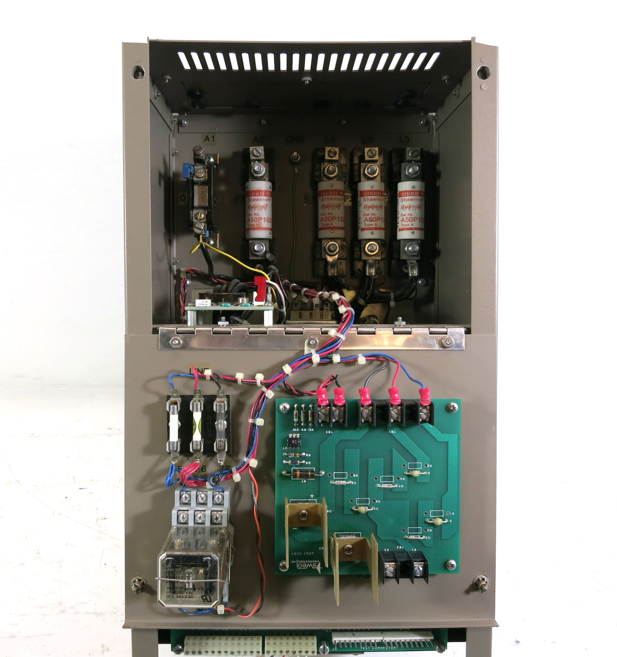 SWEO 1052-1 240V Spindle DC Drive Servo Amplifier 30A 10HP 0028-175 3PH 37A (DW3735-3)
