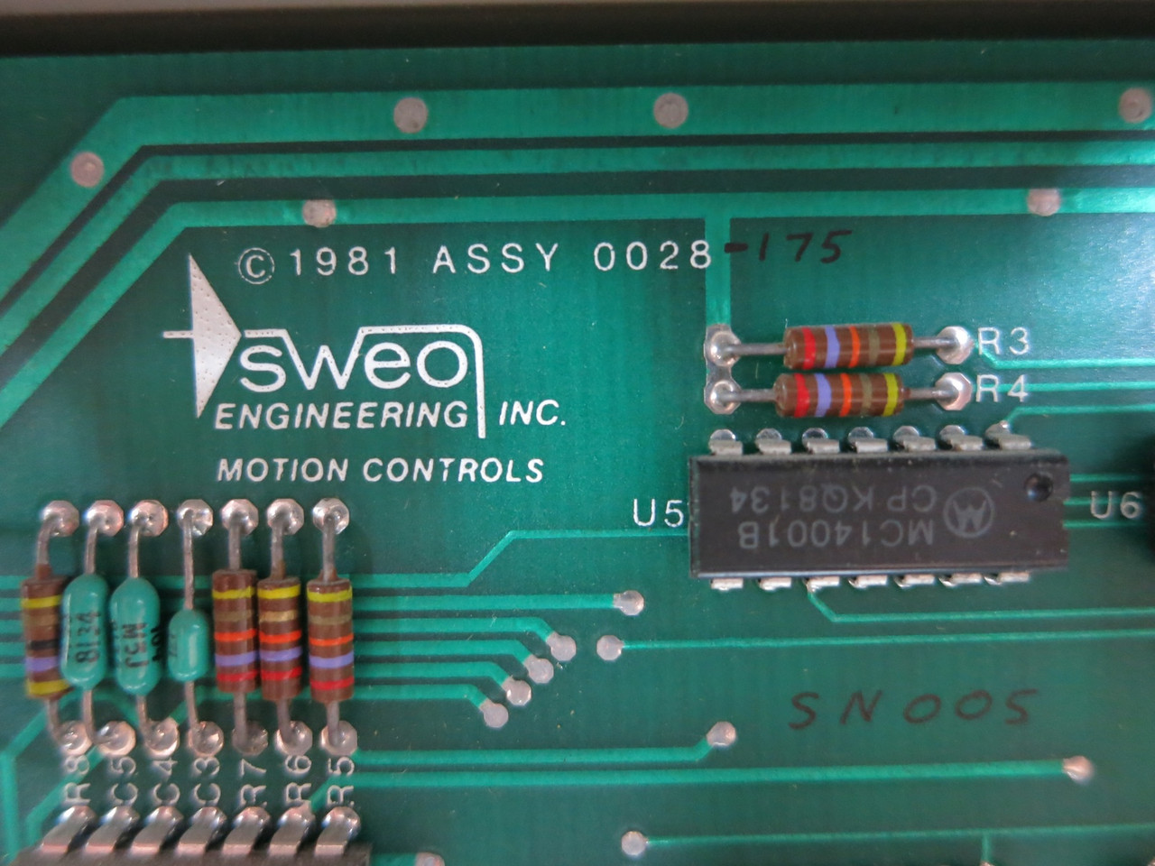 SWEO 1052-1 240V Spindle DC Drive Servo Amplifier 30A 10HP 0028-175 3PH 37A (DW3735-3)