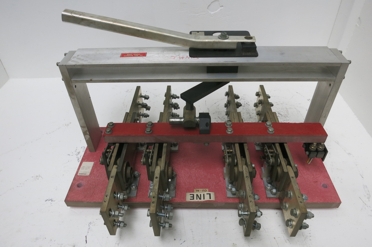 Pringle 3000A 500VDC Bolted Pressure Contact Switch S-2154 3000 Amp 500 VDC A DC (PM3169-1)