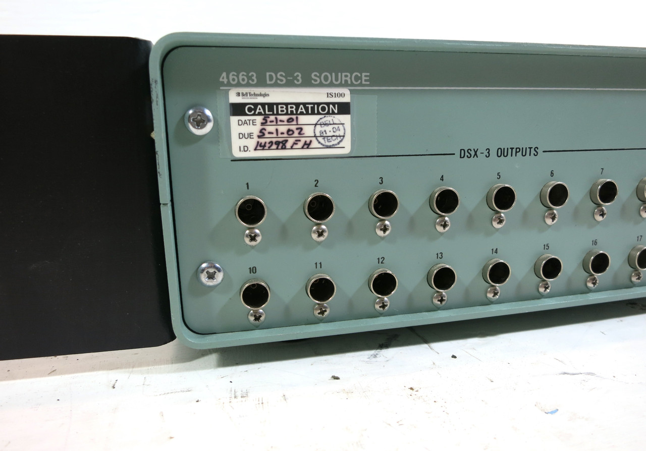 Scientific Atlanta 4663 DS3 18 Output Source Signal DSX-3 DS-3 DSX3 (DW3751-2)