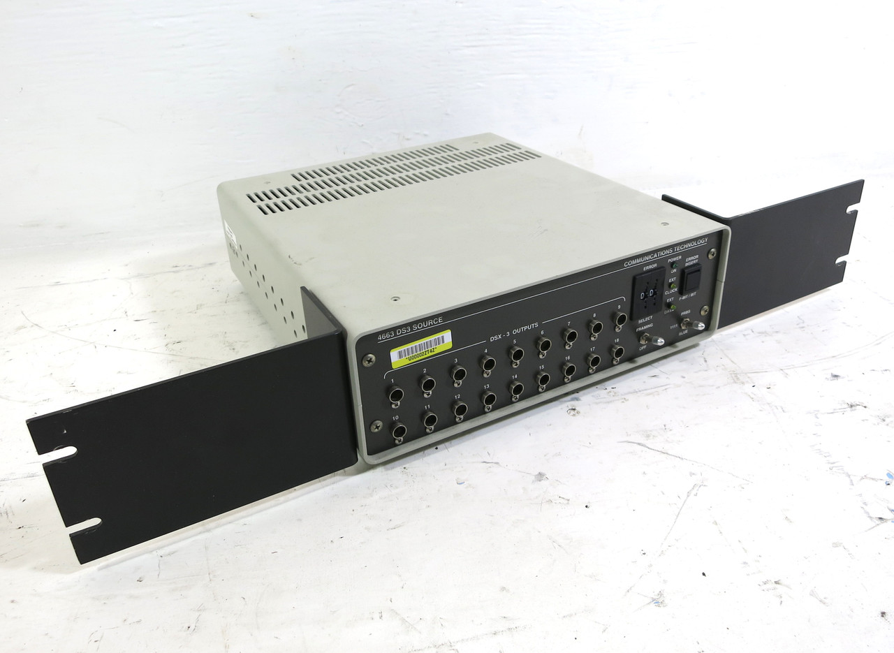 Image of Communications Technology 4663-2 DS3 18 Output Source Signal DSX-3 DS-3 DSX3