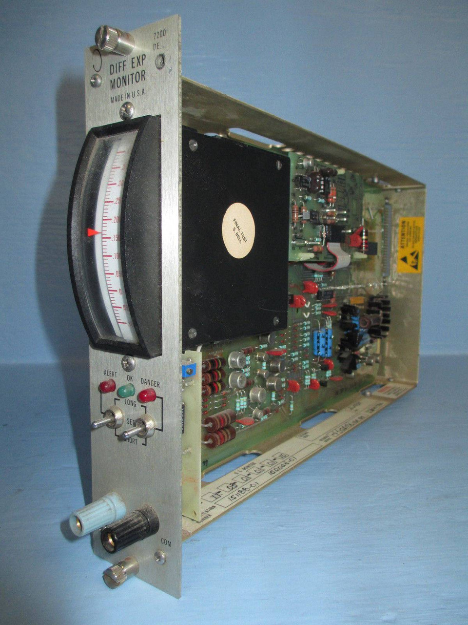 Image of Bently Nevada 7200 Diff Exp Monitor 7200-DE 72710-XX-03-01-01-01-15 Differential
