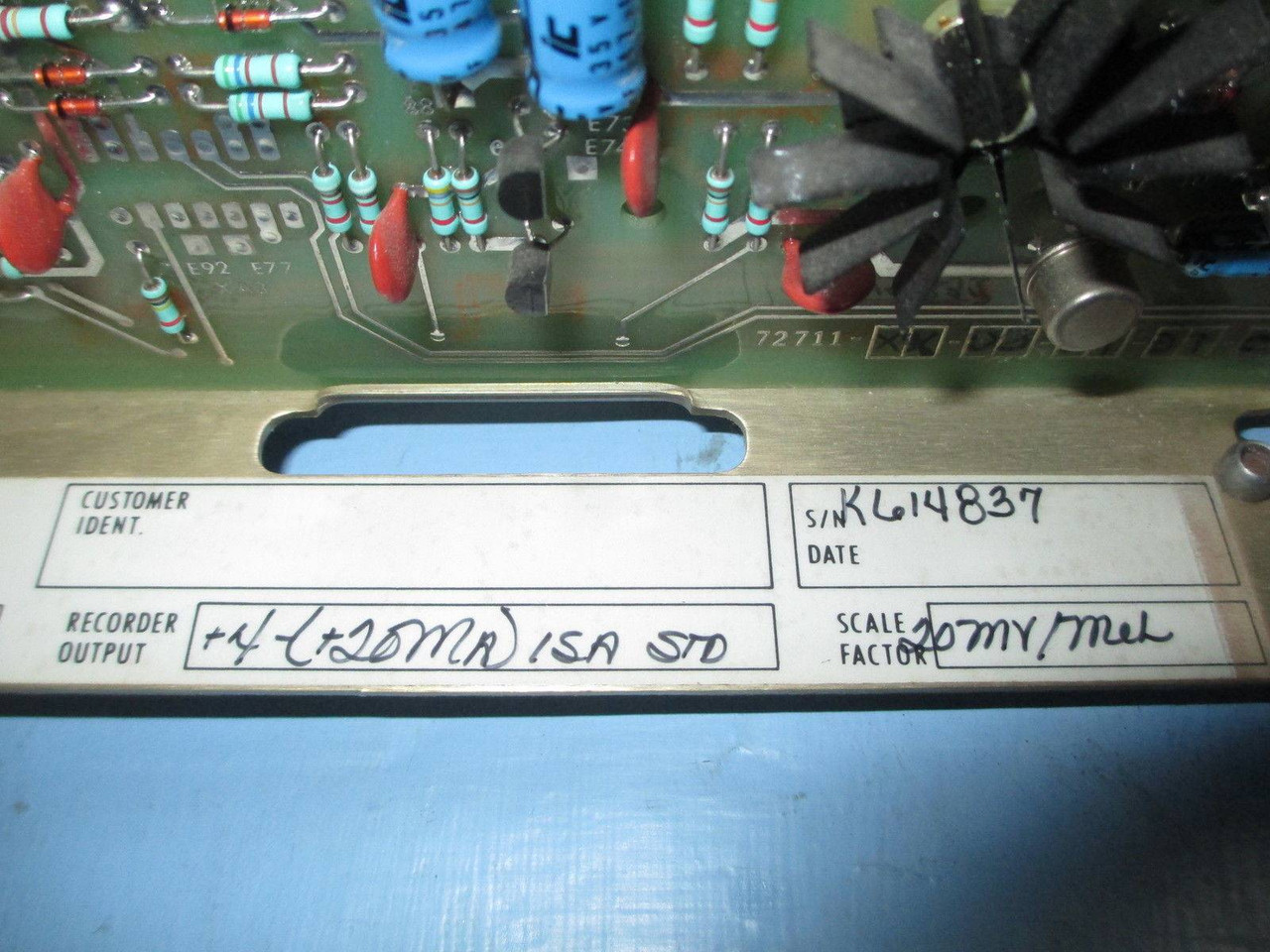 Bently Nevada 7200 Diff Exp Monitor 7200-DE 72710-XX-03-01-01-01-15 Differential (EBI0519-1)