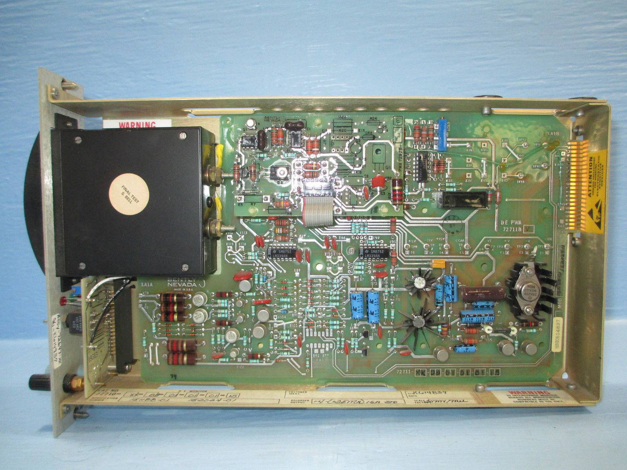 Bently Nevada 7200 Diff Exp Monitor 7200-DE 72710-XX-03-01-01-01-15 Differential (EBI0519-1)