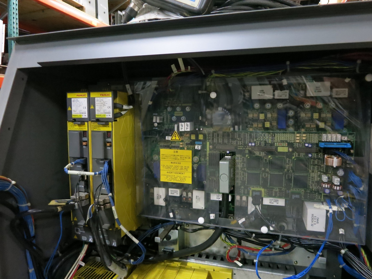 GE Fanuc A05B-2457-B150 R-J3iB Robot System Control Panel S-500iB A06B-6105-H002 (DW3792-3)