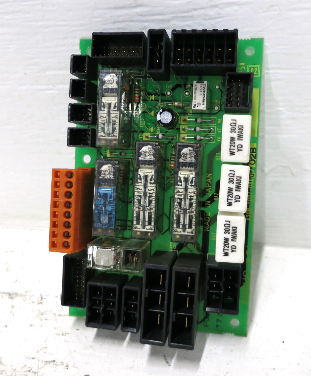 GE Fanuc A20B-1007-0800 Emergency Stop Unit Board Robot Control A350-1007-T804 (DW3797-4)