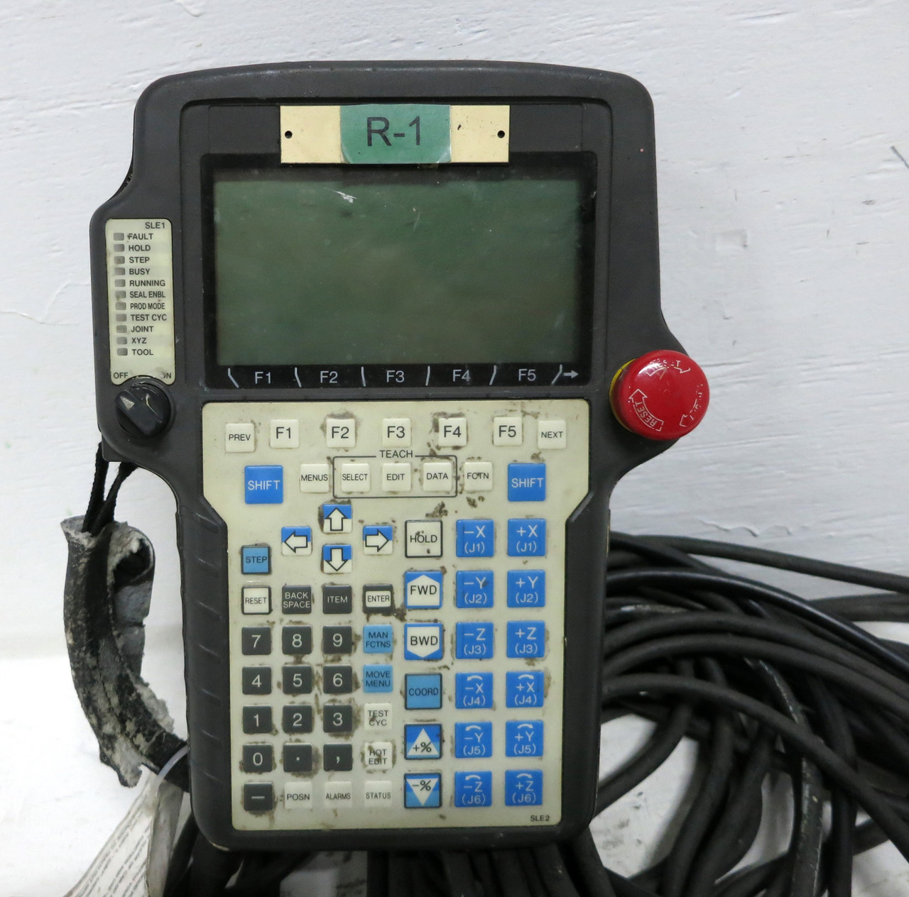 GE Fanuc A05B-2301-C373 Teach Pendant Robot Control Robotics A05B2301C373 (DW3811-1)