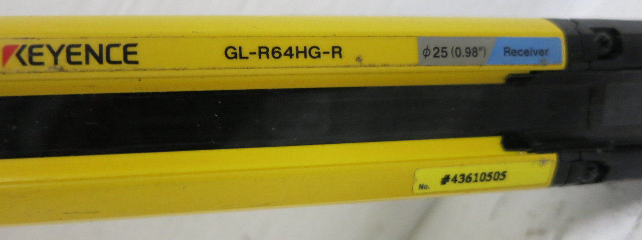 Keyence GL-R64HG-R Type4 SIL3 Receiver IEC61508 51" Light Curtain System ESPE (GA0804-1)