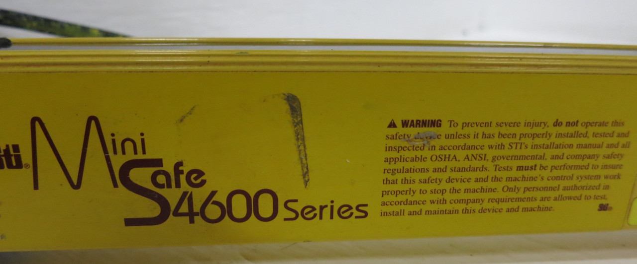 STi MS46LR-20-1215-Q1-R-NO-FN Receiver 70158-1213 52" Light Curtain 4600 Series (GA0806-1)