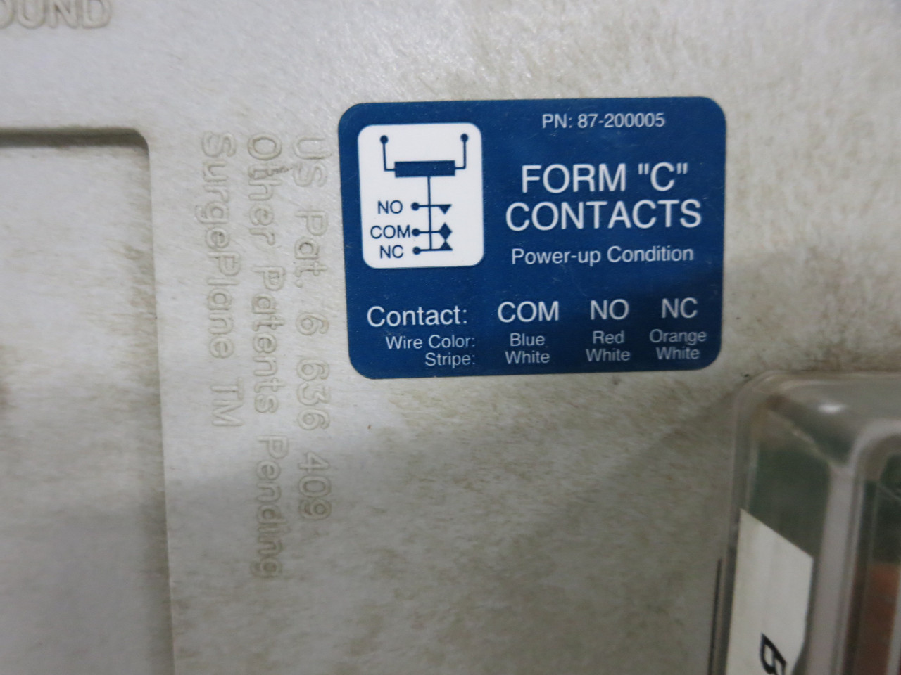 Eaton CPS250480DSB Transient Voltage Surge Suppressor 480V 3 Pole 30A A0IE6E2226 (GA0814-1)