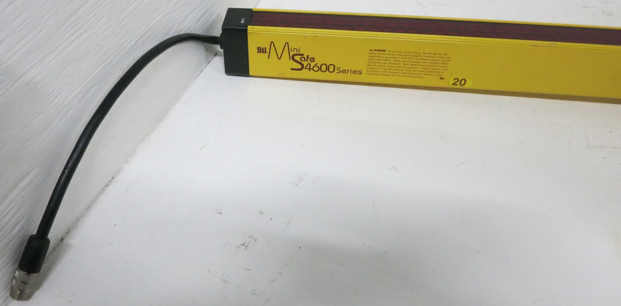 STi MS46-20-1390-Q1-X-TY1 Transmitter 70157-1276 57" Light Curtain 4600 Series (GA0808-1)