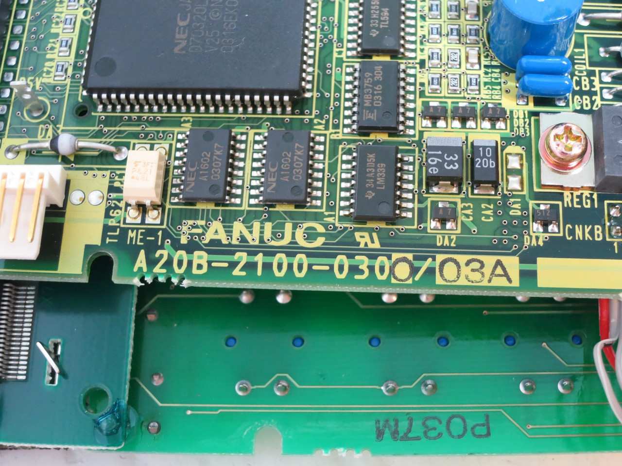 GE Fanuc Teach Pendant Control Display Board Robot A20B-2100-0300 + EG4404S-FR (DW3858-1)