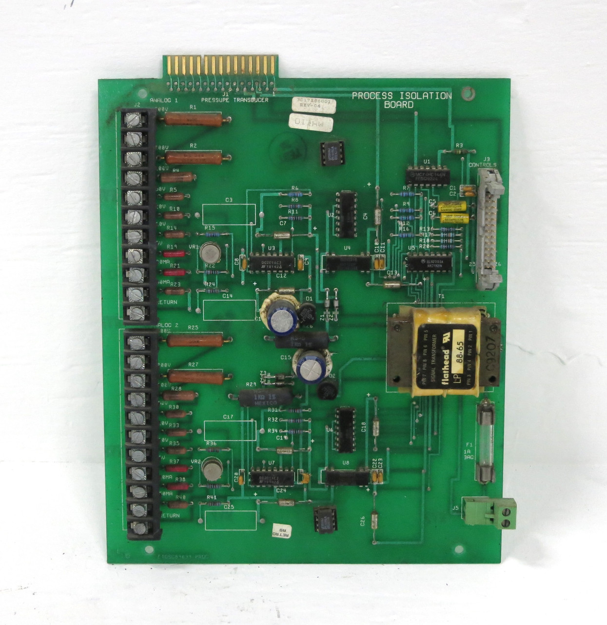 Westinghouse 3D17286G01 Process Isolation Board PLC ETDSC89039 Rev 04 Accutrol (DW3885-1)