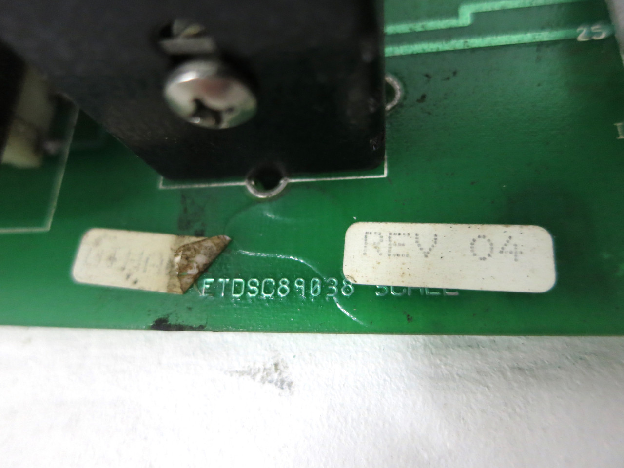 Westinghouse 3D17292G01 Control Board PLC ETDSC89038 Rev 04 Accutrol Scale (DW3884-1)