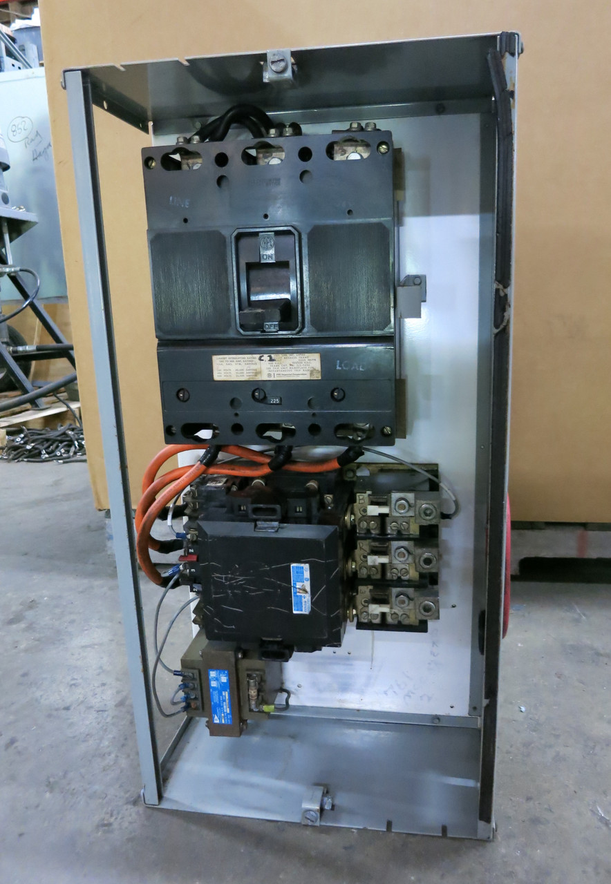 ITE Gould 5600 225A Breaker Size 4 Starter 30" MCC Bucket 225 Amp A203F JL3-F400 (DW3915-1)