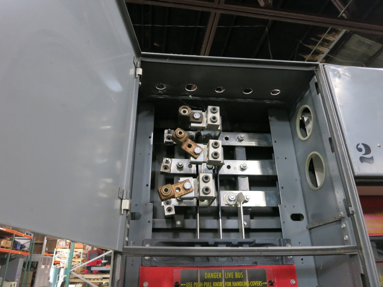 F10 Unitrol 600/400 Amp 480V 3x Section MCC Motor Control Center 3PH 600A 400A (DW3985-1)