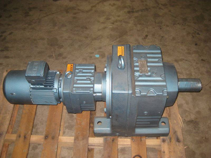 Image of Sew Eurodrive R107R77D 2 HP Ratio:369 Gear Reducer NEW