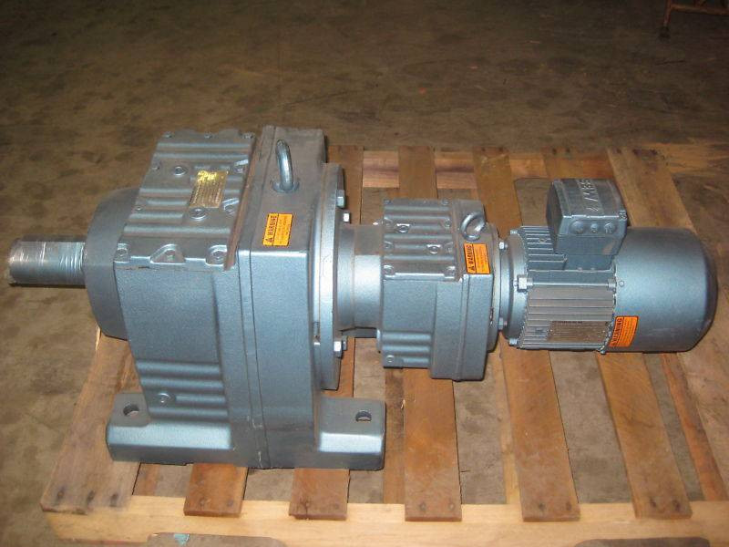 Sew Eurodrive R107R77D 2 HP Ratio:369 Gear Reducer NEW (EBI3646-1)