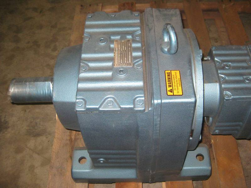 Sew Eurodrive R107R77D 2 HP Ratio:369 Gear Reducer NEW (EBI3646-1)