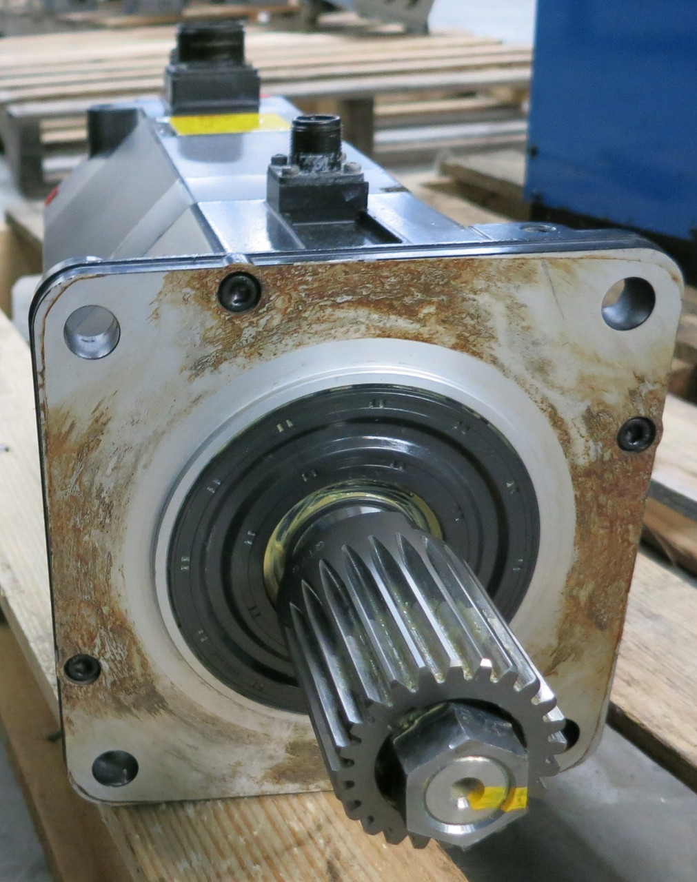 Fanuc am30/3000 A06B-0166-B675#0016 AC Servo Motor A06B0166B675#0016 2000 RPM (GA0876-1)