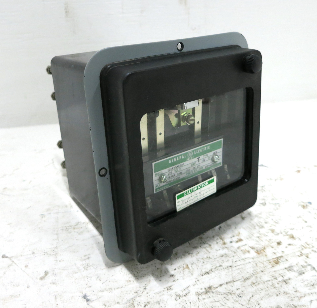 Image of GE 12HFA54E22F Auxiliary Relay Type HFA 125 Volt DC 125VDC General Electric