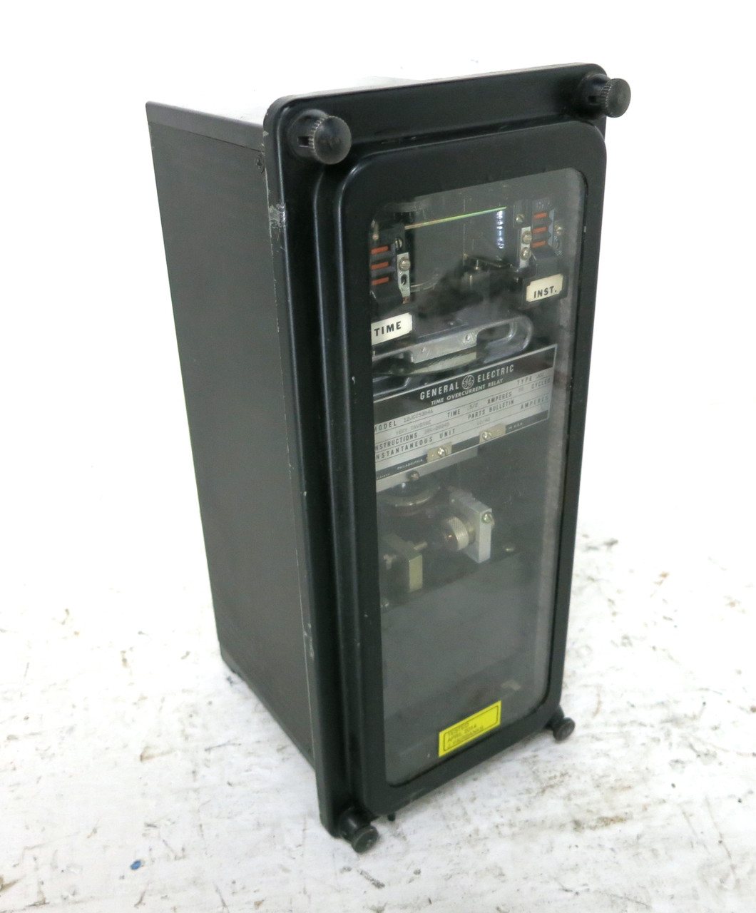 GE 12JCC53C2A Time Overcurrent Relay Type JCC Very Inverse Time .5/4 Amp 10/80A (DW4071-1)