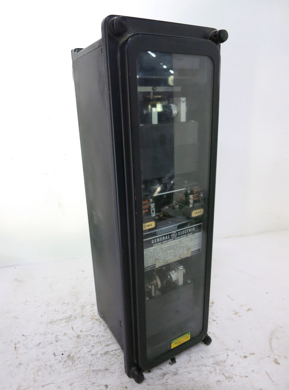 Image of GE 12JBCG63E31A Ground Directional Overcurrent Relay JBCG 120V 5A .5/2 10-40