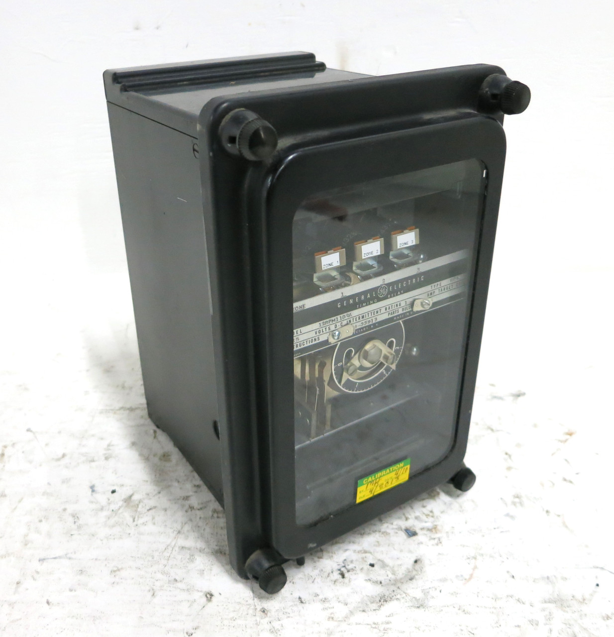 GE 12RPM11D2A Timing Relay Type RPM 125 VDC 1A General Electric (DW4077-1)