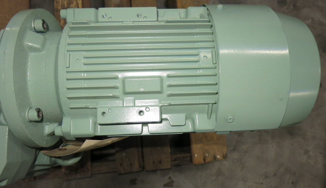 Tsubaki SWME125V150RLF150B Gear Drive Reducer 3HP Motor 1:150 Ratio 460V 1755RPM (GA0894-2)