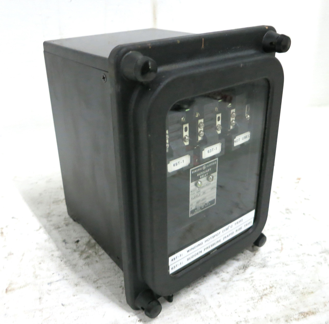 GE 12HAA14C1A Auxiliary Control Relay 125 VDC Type HAA .2/2A General Electric (DW4083-1)