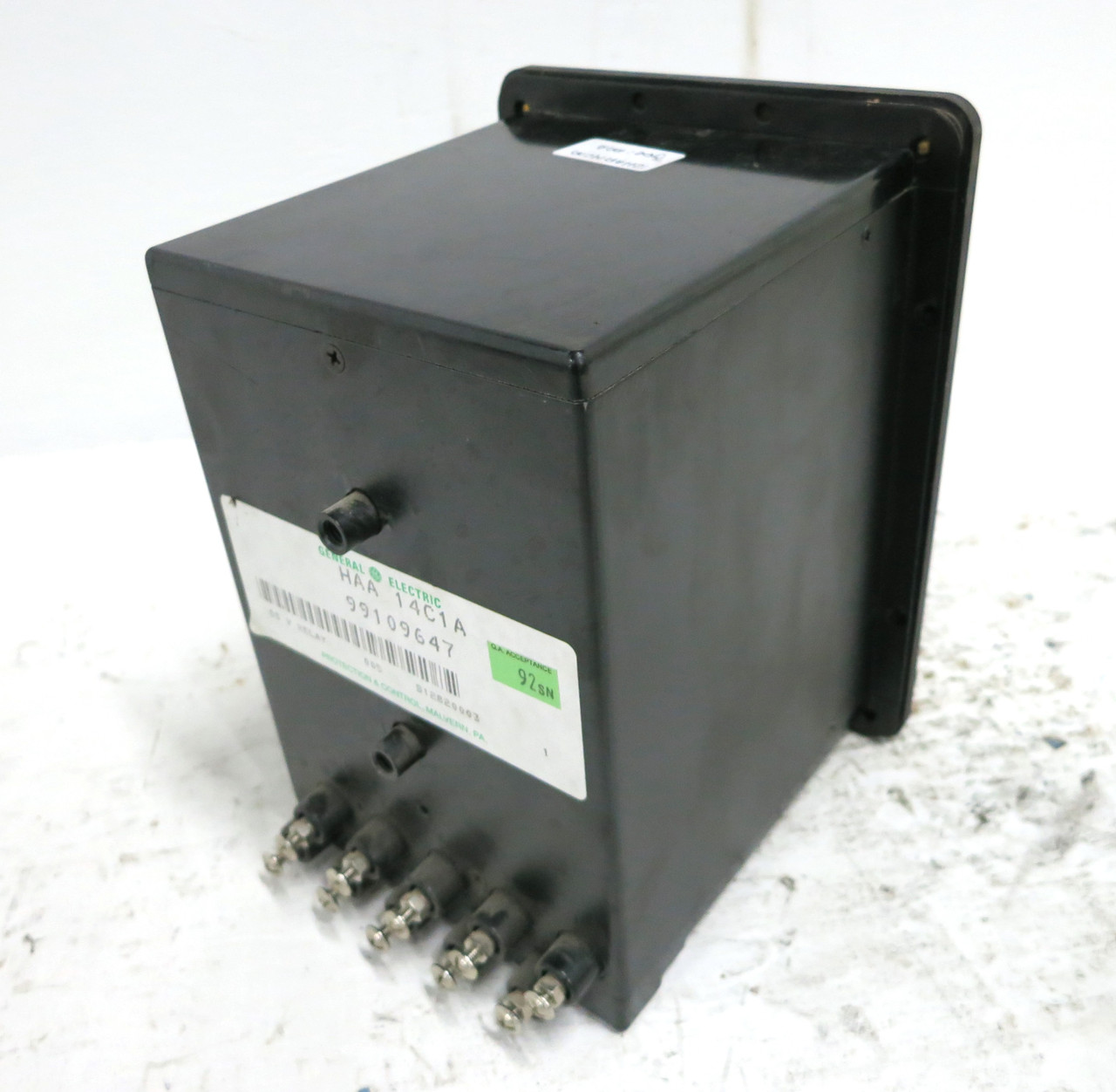 GE 12HAA14C1A Auxiliary Control Relay 125 VDC Type HAA .2/2A General Electric (DW4083-1)