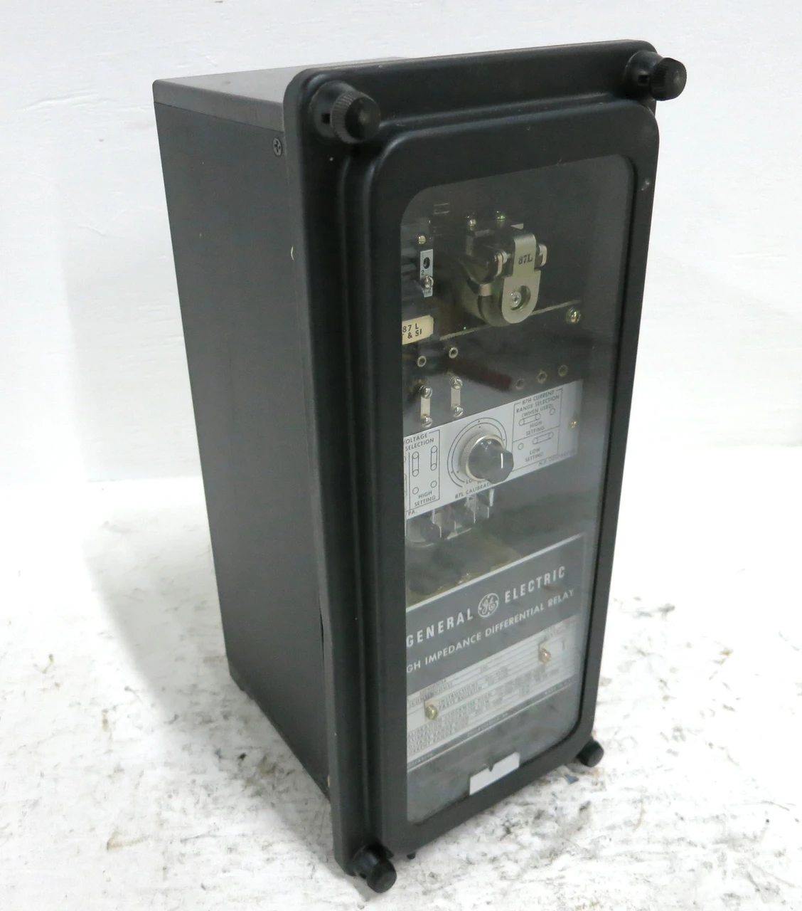 Image of GE 12PVD21C1A High Impedance Differential Voltage Relay Type PVD 150V