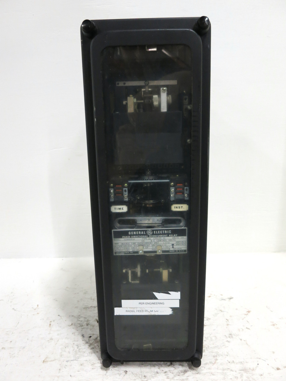 GE 12JBC53P1A Phase Directional Overcurrent Relay Type JBC 120V 1.5-12A 2-16 (DW4088-3)