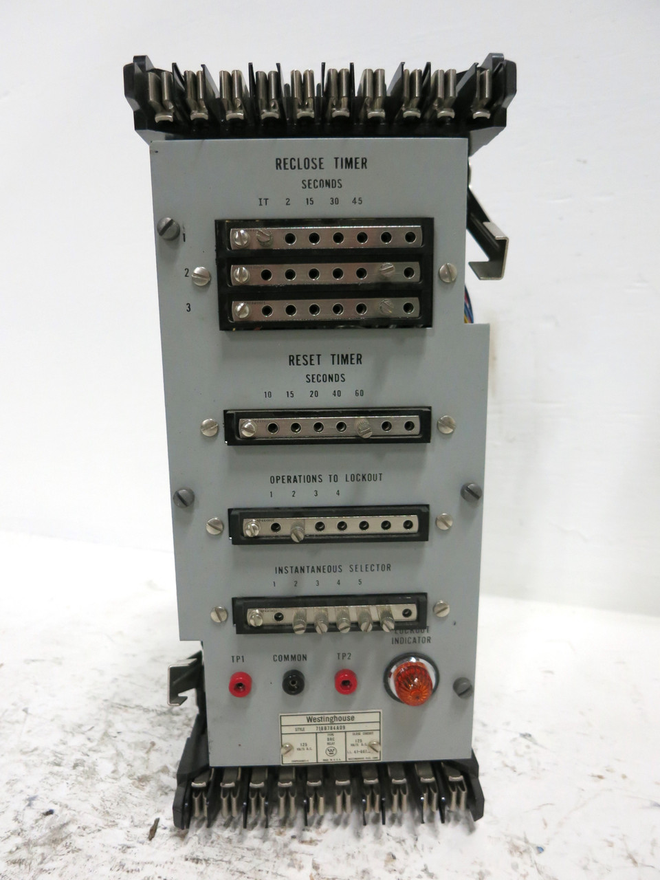 Westinghouse Type DRC Timer Relay Style 718B784A09 Reclose Reset No Case (DW4103-1)