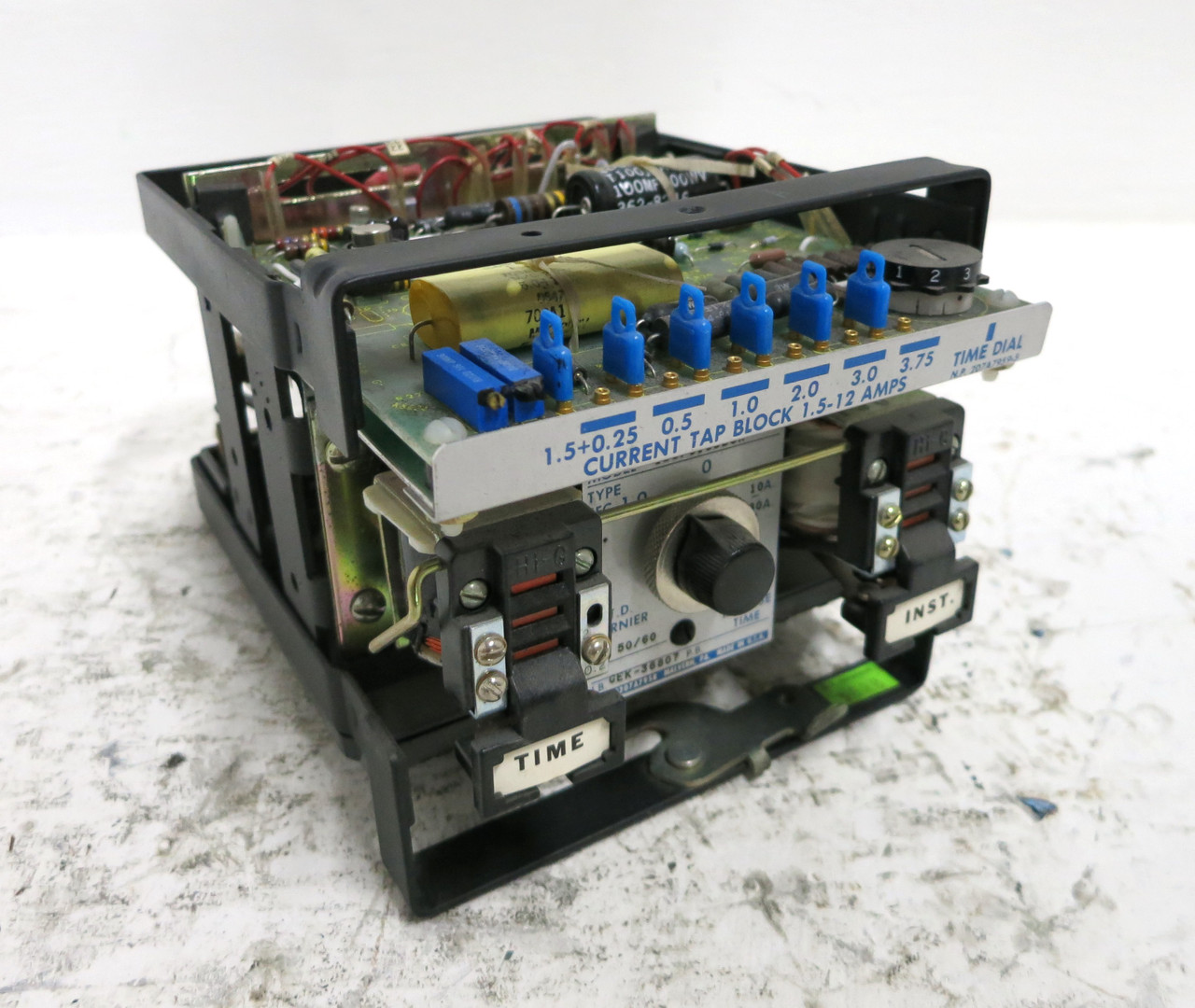 GE 12SFC153B6A Time Overcurrent Relay Type SFC 10-80A General Electric No Case (DW4108-1)