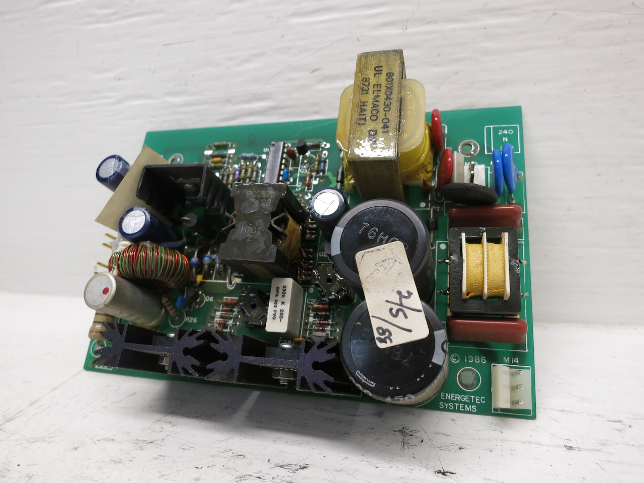 Image of Energetec Systems 1031-0301 E Power Supply Board Nematron Display PLC 10310301