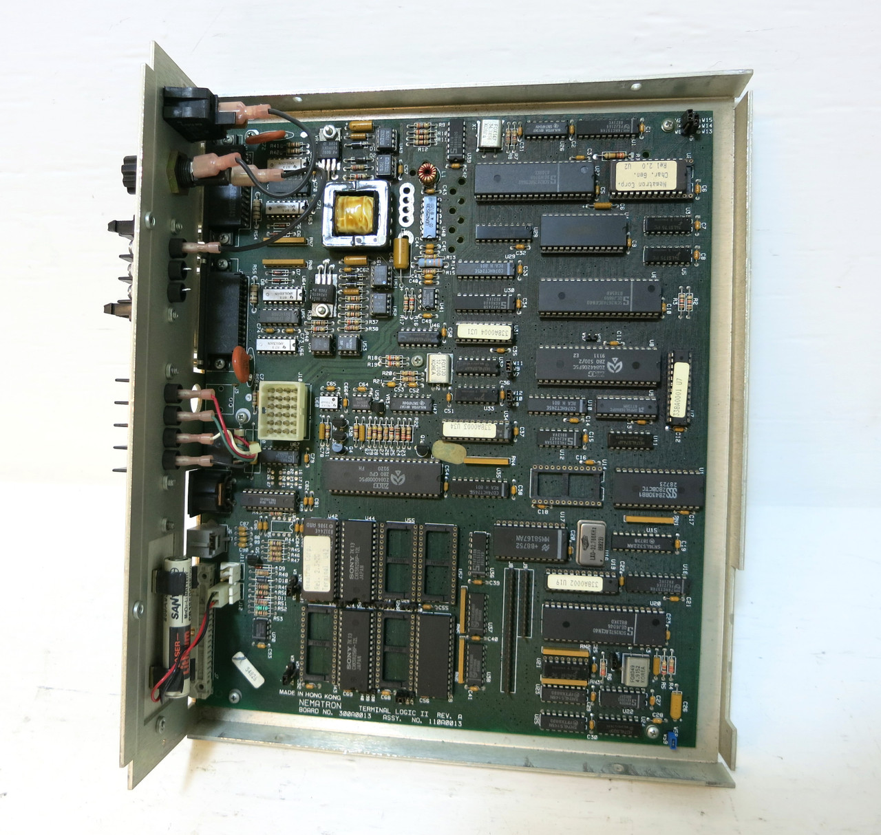 Nematron 300A0013 110A0013 Terminal Logic Control Board Power Display Monitor (DW4139-1)