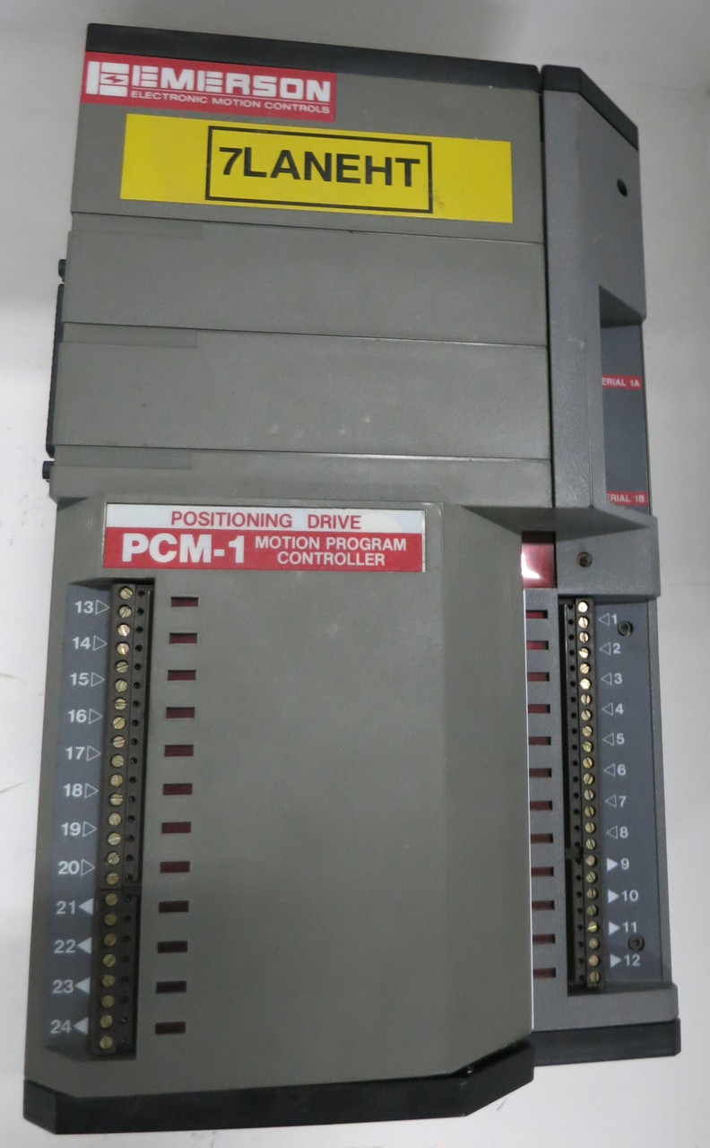 Emerson DXA-450 Positioning Drive Motion Program Control 960027-02 PCM-1 (GA0912-1)